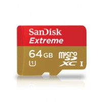 SanDisk Mobile Extreme microSDXC Class 10 64GB + SD Adapter + Rescue Pro Deluxe