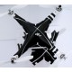 Black sticker for DJI Phantom 2 Vision