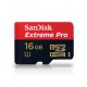 SanDisk Extereme Pro microSD 16GB - class 10, 95 MB/s