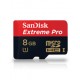 SanDisk Extereme Pro microSD 8GB - class 10, 95 MB/s