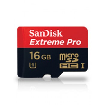 SanDisk Extereme Pro microSD 16GB - class 10, 95 MB/s